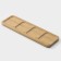 Menzhitsa Dolyana Striata, 4 sections, 33 × 9.5 cm, beige color