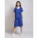 Women's costume Sense of Freedom, size 48, cornflower color