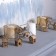 Garland “thread” 2.5 m with nozzles “house”, ip20, transparent thread, 10 LED, glow warm white, AAH2