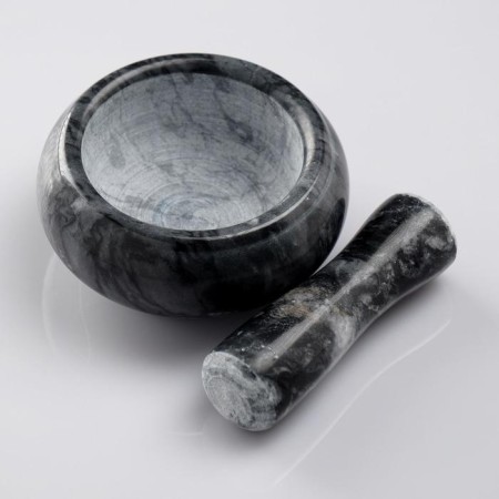 Stupa with pestle small, 75 ml, 5 cm, No. 4-6