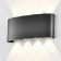 Street lamp Mantra Arcs, LED, 830LM, 3000K, 170x40x80 mm, dark gray color