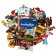 New Year. Gift set of sweets "Masha and the bear, 1000 g