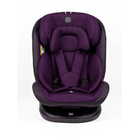 AMAROBABY BRILLANT, ISOFIX fastening, class D, group 0+/1/2/3 (0-36 kg), purple color-1