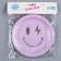 Papal plate "Smile", in a set of 6 pcs., Lilac color