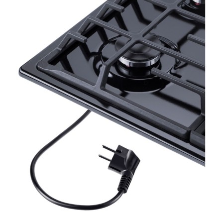 Hlect surface Maunfeld Eghe.64.6CB/G, gas, 4 burners, black-13