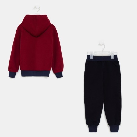 Sports for children, burgundy/dark blue color, height 86 cm-2