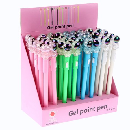 Pen "Cosmonaut" light, color mix-6