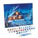 New Year's picture on numbers on canvas with the subframe "New Year! Christmas evening ", 30 x 40 cm