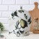 Goths on the kettle "Ethel" pears 28x28cm, 100% hl., 190g/m2