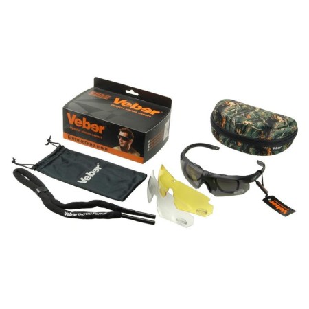 Tactical glasses VEBER TACTIC FORCE L3P2-5