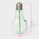 Glass glass for a cocktail shade “Light bulb”, 500 ml, with a tube, unscrewing cover