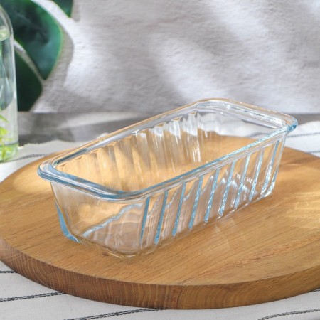 Borcam heat -resistant glass baking dish and baking, 1.12 liters
