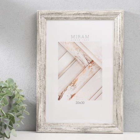 Photo frame Plastic "Mira" 20x30 cm, 642653-8 (plastic screen)