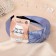 Hair rim "prestige" 3 cm, blue