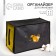 Organizer for storage, coffee for linen with PVC-like “cats”, 43 x 28.5 x 20 cm.