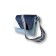 Women's bag Berta Blue-white-blue