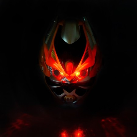 Bumblebee transformer mask, light and sound effects, mix-5