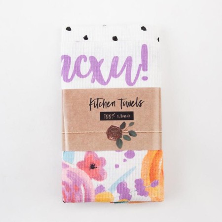 Set of kitchen towels of the Dolyana Easter miracle 35x60cm-2 pcs, 100% HL, waffle 160 g/m2-6
