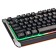 Retor keyboard 710g Black Death Black/Gray USB Multimedia for Gamer Led