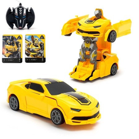 Robot Radio -controlled "Autobot", transforms, works from batteries, mix