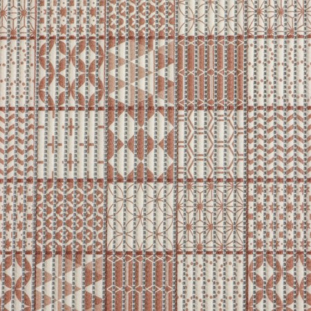 Bathroom mat “Transfiguration”, width 80 cm, roll 15 m, brown color-2