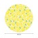 The tablecloth "lemon canvas", round, Saten, d = 150 cm