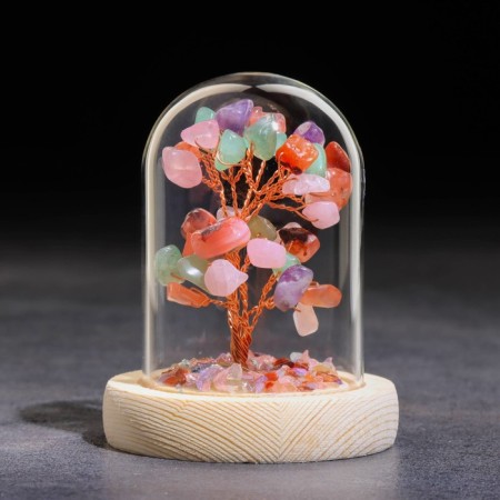 Souvenir in the Dome "Tree of Life. Self -Coarse", natural stone, 10 x 7 cm