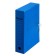 Archival folder with caligrata ties, micro -fraud, 70 mm, up to 700 l, blue
