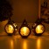 Nightlight New Year's night LED from batteries mix 5x8x13 cm