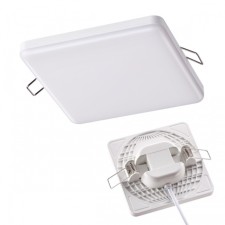 Lamp built -in Novotech. Mon, 12W, LED, 30x120x120 mm, white color