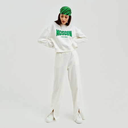 Women's costume (jumper and trousers) Mist Moscow, p. 40-42, milk-7