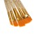 System of synthetics, 6 pieces (No. 2,4,6,8,10,12), flat, straight, in the blist