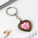 A keychain for keys with a place under the photo My beled Pet, 8 x 3 cm