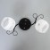Milava chandelier 2he27 40W black-chromium 54x22x27 cm Bayerlux