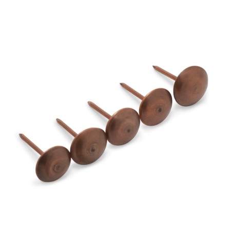Tundra nails, decorative, 10x18.5 mm, copper, 100 pcs-12