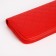 Women's wallet with lightning, red color