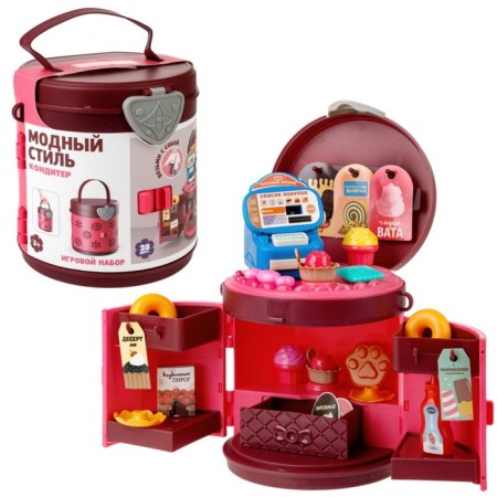 Game set "Fashionable style. Confectioner ", 3+, 28 items