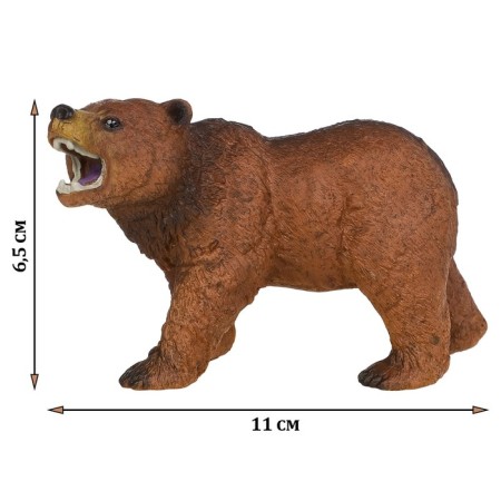 Набор фигурок «Мир диких животных», 6 фигурок-8