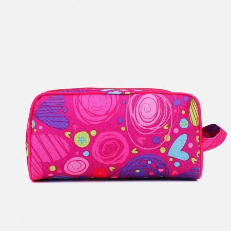 Lightning cosmetic bag, pink color-1