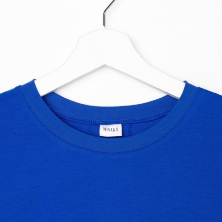 Women's T-shirt Minaku Oversize Fit: Color Electric, Rr. 46-9
