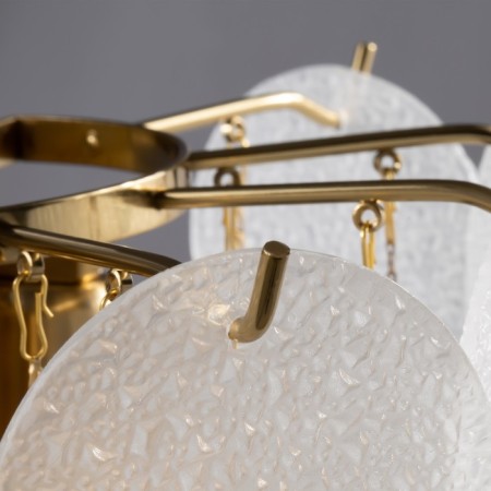 Bra Freya Fr5104WL-02BS Porto, 300x300x238 mm, E14, 2x60W, brass color-7