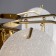 Bra Freya Fr5104WL-02BS Porto, 300x300x238 mm, E14, 2x60W, brass color