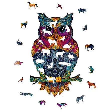 Figure puzzle "Owl"-1