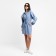 Women's summer dress with kulisk mist size 44-46, blue color