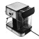 Coffee machine KitFort KT-765, Rozhkaya, 1100 watts, 1.5 l, cappuccino, silver