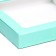 Self -charged box with mint window, 19 x 19 x 3 cm