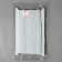 Decorative braid “Sanding clock”, 14 mm, 10 ± 1 m, white color