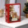 LED figure "Santa Claus" 8 × 13.3 × 4.5 cm, plastic, batteries AAAX2 (not in the kit), glow warm white