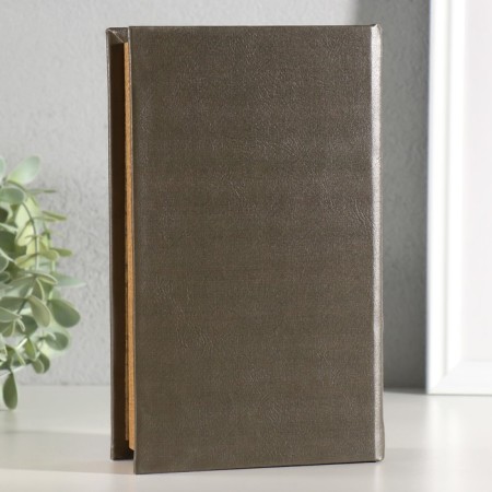Safe-book wood to the leatherette "sailing ship" 21x13x5 cm-4