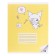 Notebook 12 sheets in the Hello Kitty+Kuromi line, cardboard cover, additional PVC cover, block 60 g/m2, mix